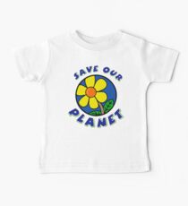 Earth Day "Save Our Planet" Baby Tee
