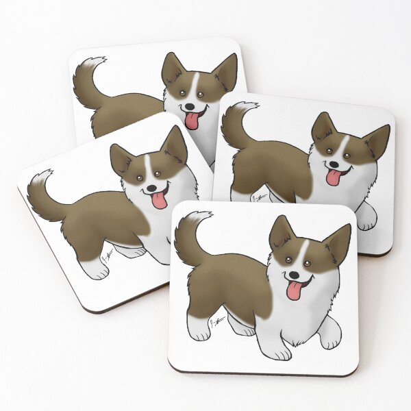 Item preview, Dog - Cardigan Welsh Corgi - Brown designed and sold by Jennifer Stolzer.