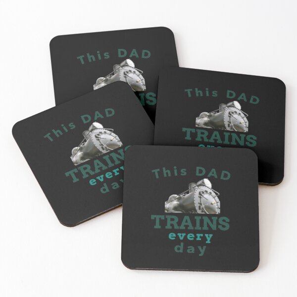 Item preview, Steam Train Theme Items with a Funny Catchy Graphic for All Dads designed and sold by UrTops.