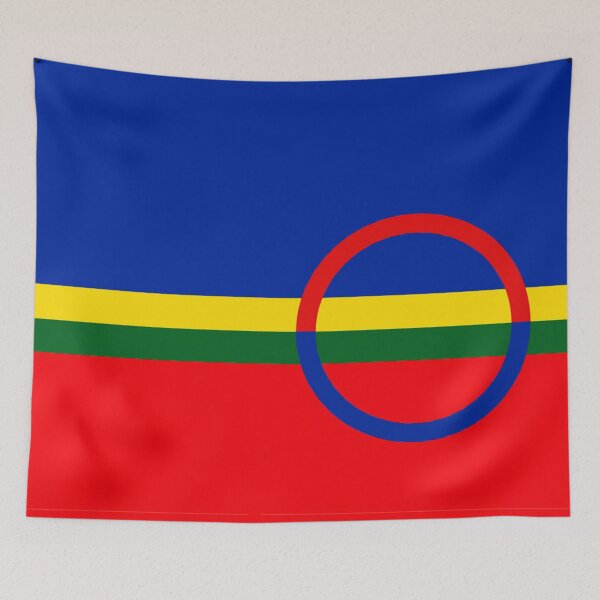 Item preview, Sami People Flag designed and sold by OBJETDART.