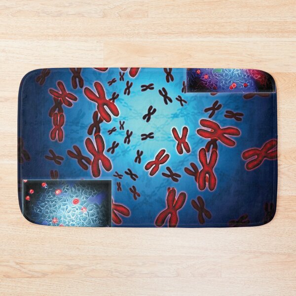 Item preview, Chromosomes floating in the bio space designed and sold by Maks08.