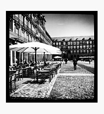 Plaza Mayor in Madrid Photographic Print
