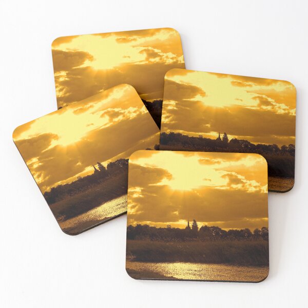 Item preview, Bloody sunset over the lake designed and sold by Elzbieta Fazel.