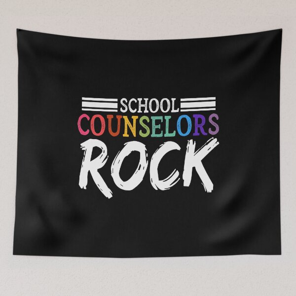 Item preview, School Counselors Rocks Cute Gift designed and sold by 2blackcherries.