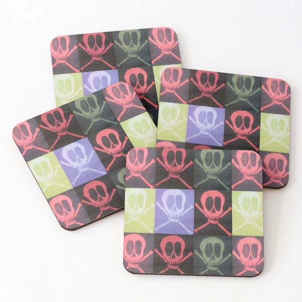Item preview, Colourful Skull And Crossbones Artwork designed and sold by Andrew Morrell.