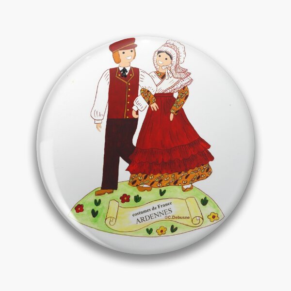 Item preview, Costume of ARDENNES, France designed and sold by Catherine Debusne.