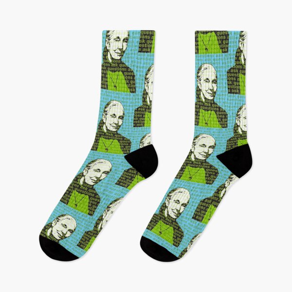Item preview, Jane Goodall: ask questions designed and sold by candhdesigns.