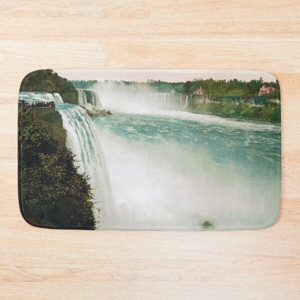 Artikelvorschau, Vintage Niagara - Die Wasserfälle vom Prospect Point - 1898 Photochrom entworfen und verkauft von warishellstore.
