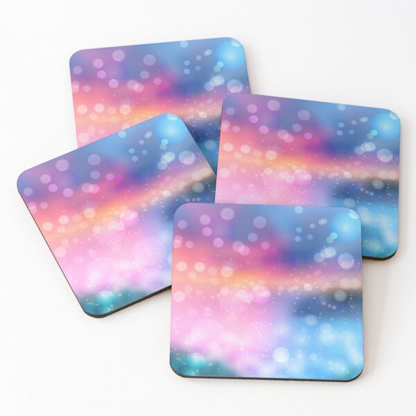 Item preview, pink and blue bokeh designed and sold by Balasoiu Claudia.