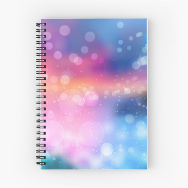 Item preview, pink and blue bokeh designed and sold by Balasoiu Claudia.