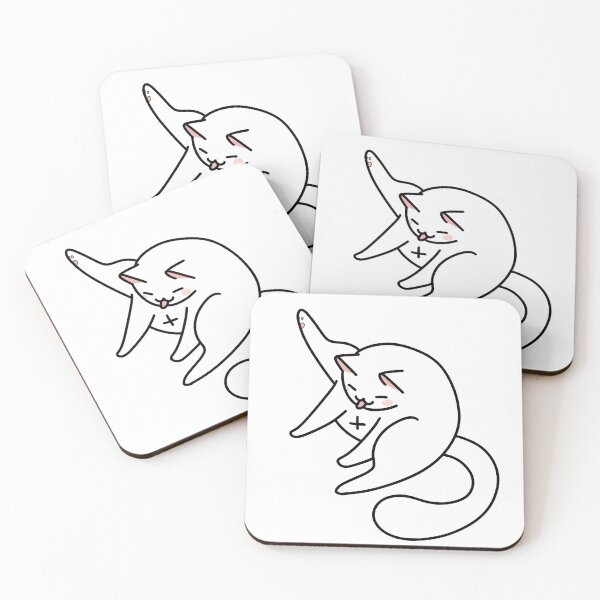Item preview, Cat Licking Butt designed and sold by little ochre.