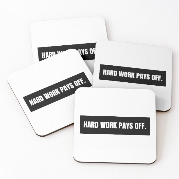 Item preview, hard work pays off.  designed and sold by cgrimpo.