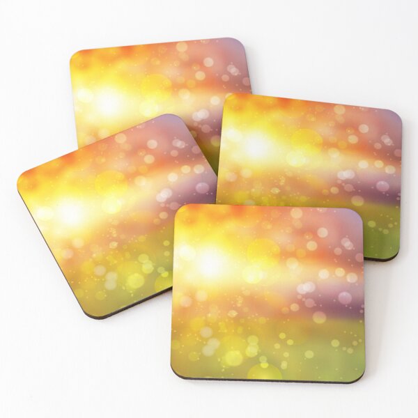 Item preview, orange and green bokeh designed and sold by Balasoiu Claudia.