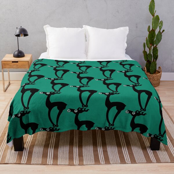 Item preview, Deer in a Flying Gallop IV - Timeless Abstraction designed and sold by LeahHa.