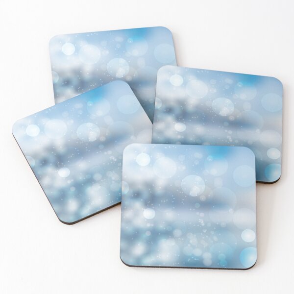 Item preview, light blue bokeh designed and sold by Balasoiu Claudia.