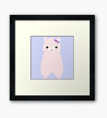 Blushing Betty Framed Print