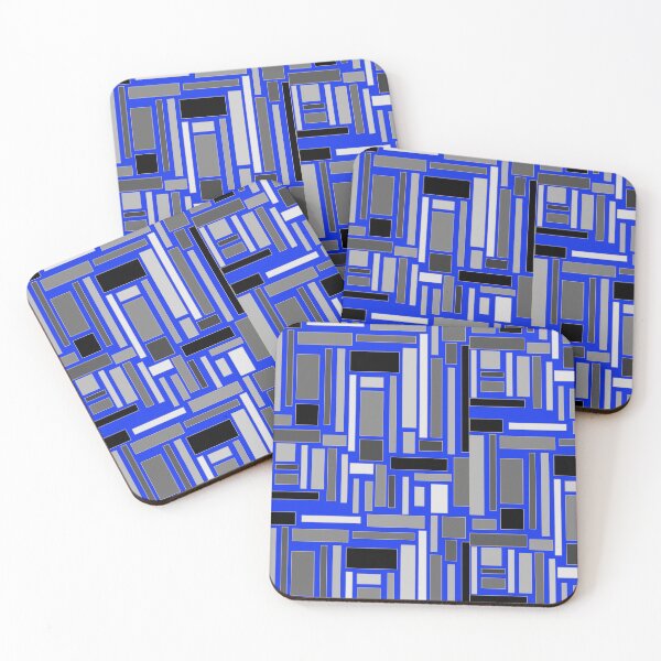 Item preview, Concrete Slabs Electric Blue  designed and sold by BumbleChynxBee.
