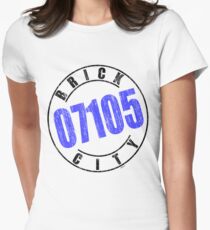 'Brick City 07105' Women's Fitted T-Shirt