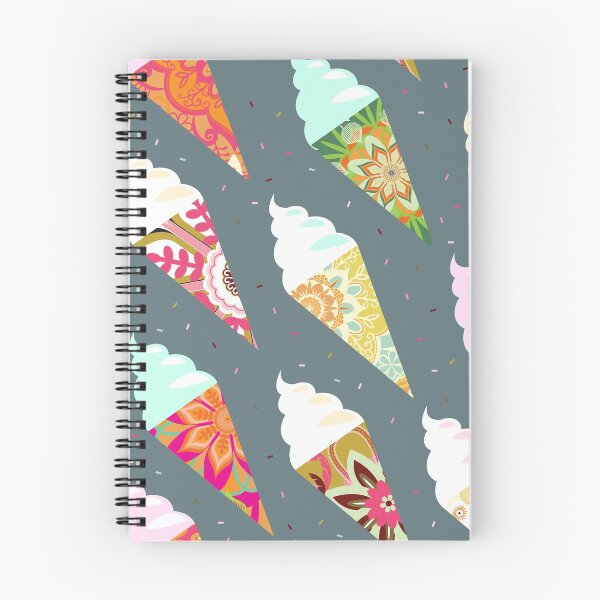 Item preview, Mandala ice cream | gray  designed and sold by camcreativedk.