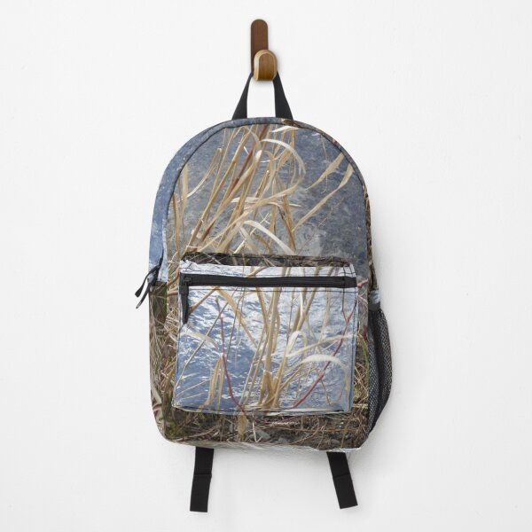 Item preview, WINTER GRASSES ON THE RIVER BANK designed and sold by Elaine Bawden.