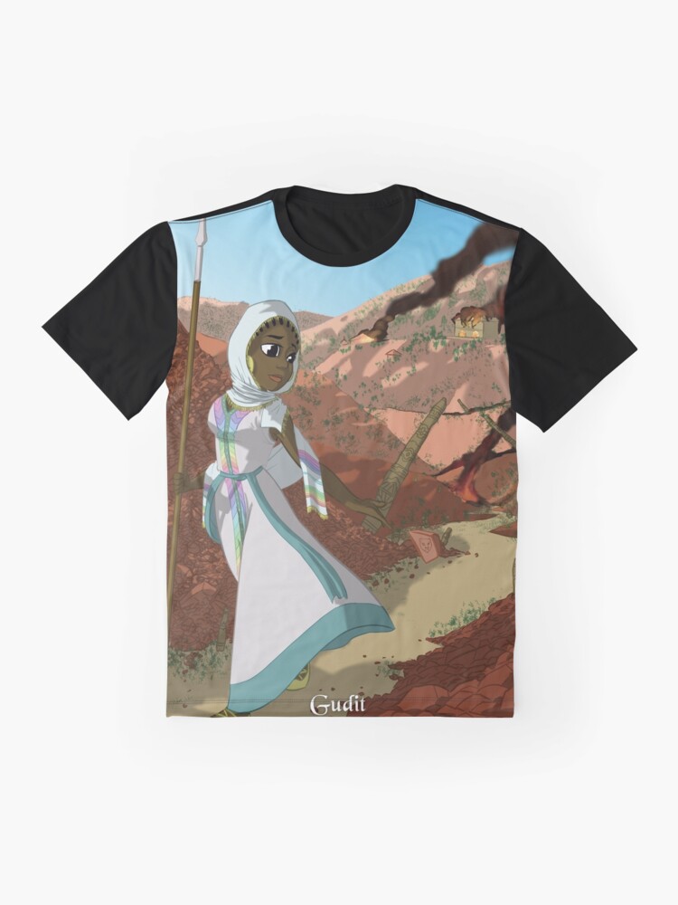 Alternate view of Gudit - Rejected Princesses Graphic T-Shirt