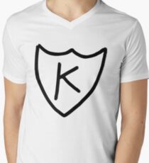 Kurt Cobain - K tattoo, K records Men's V-Neck T-Shirt