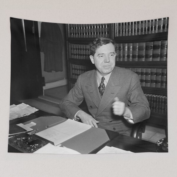 Item preview, Huey Long At His Desk - The Kingfish - 1935 designed and sold by warishellstore.