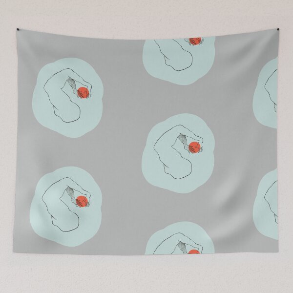 Item preview, Body Expressions #2 Blue designed and sold by Chiho Iwase.