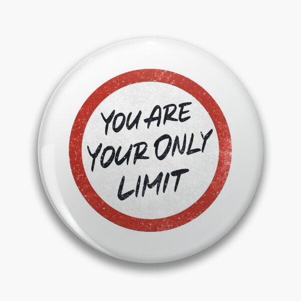 Item preview, You Are Your Only Limit designed and sold by Zagach Letters.
