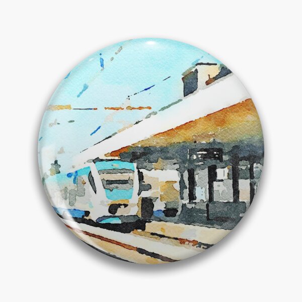 Item preview, Train in Pescara railway station designed and sold by Giuseppe Cocco.