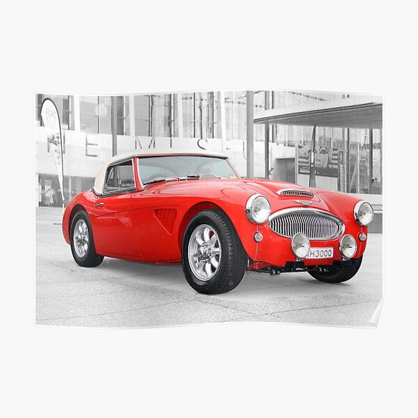 Austin Healey 300 MkII Poster