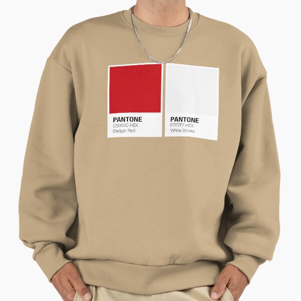 Lámina rígida for Sale con la obra «Pantone rojo y blanco» de