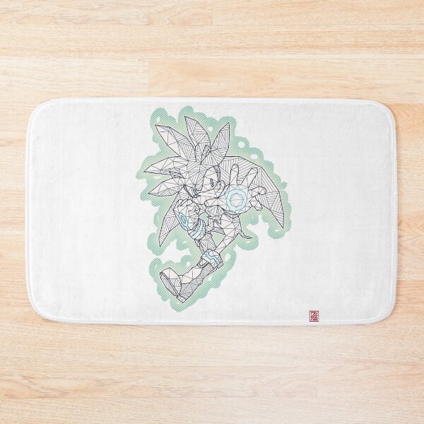 Item preview, Geometric Silver the Hedgehog designed and sold by Daniel Grey.
