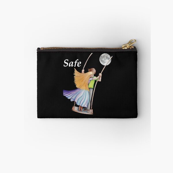 Item preview, Safe. Couple Swinging High In A Moonlit Sky designed and sold by StudioTina.