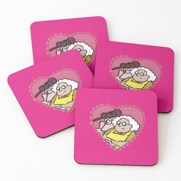 Artikelvorschau, Eustace und Muriel - Courage the Cowardly Dog Show entworfen und verkauft von RoserinArt.