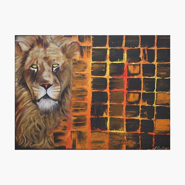 Item preview, Lion (Safari, African Animals) designed and sold by Laura Barbosa.