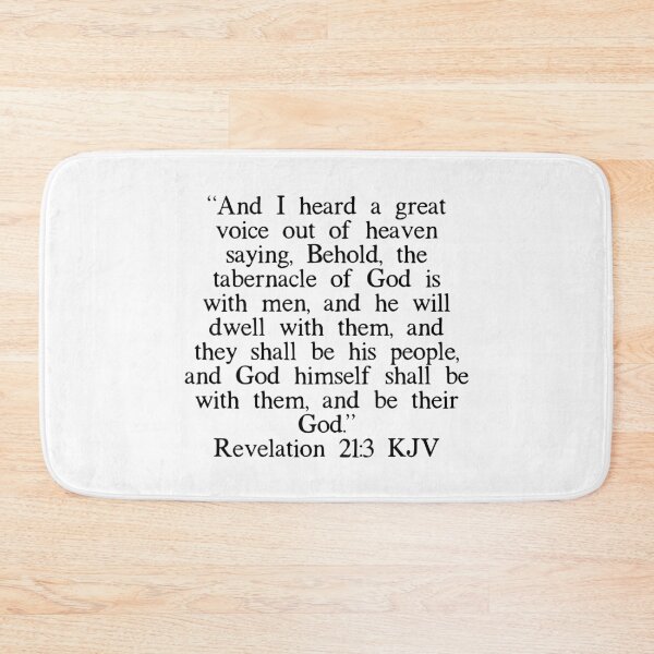 Item preview, Revelation 21:3 KJV designed and sold by IBMClothing.