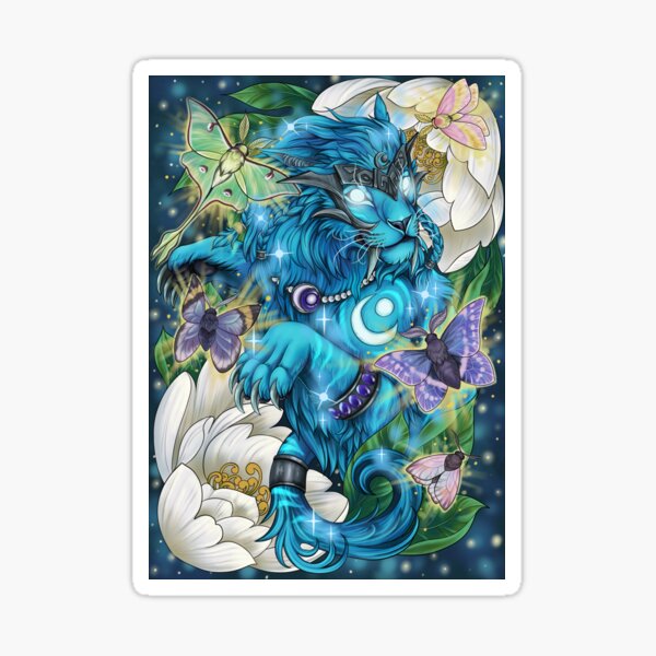 Item preview, Ghost of the Pridemother Druid Cat designed and sold by katmewkitty.