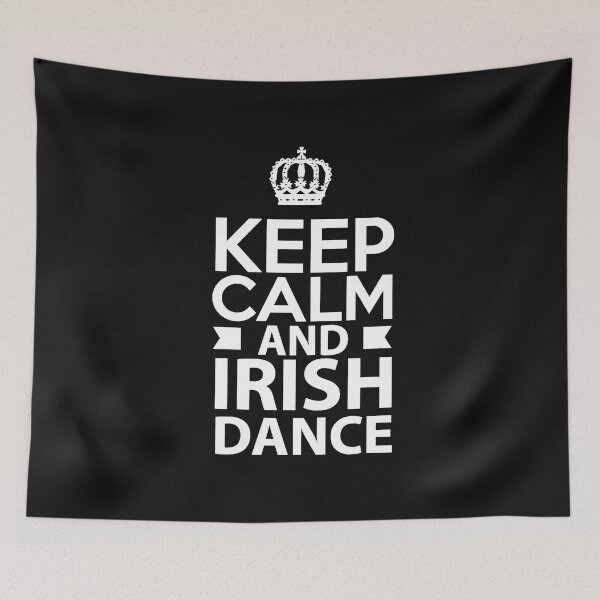Item preview, Keep Calm and Irish Dance Ireland Gift Dancing designed and sold by losttribe.