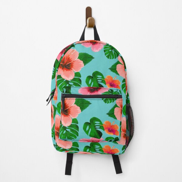 Item preview, Tropical Vibes: Hibiscus and Monstera designed and sold by Artemixtravel.