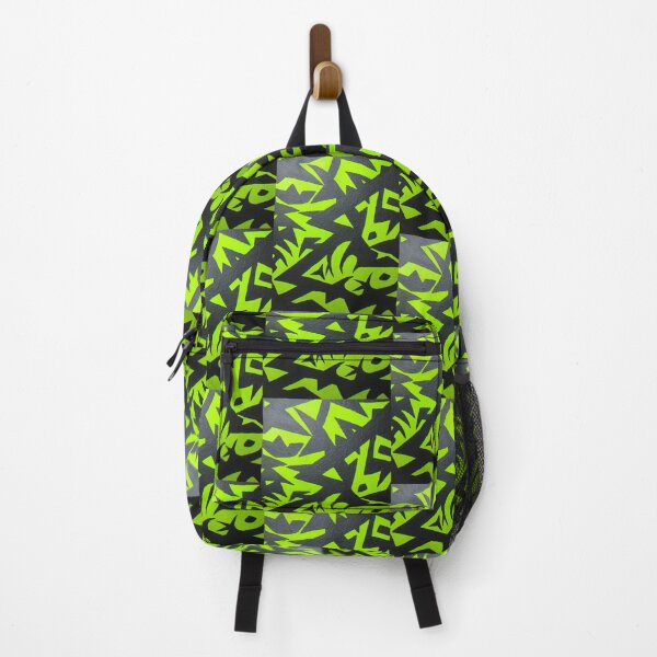 Black And Green Backpack