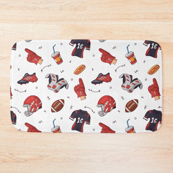 Item preview, American football pattern designed and sold by Kinisis.