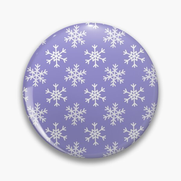 Item preview, White Snowflakes on a Purple Background designed and sold by cheeruplovely.