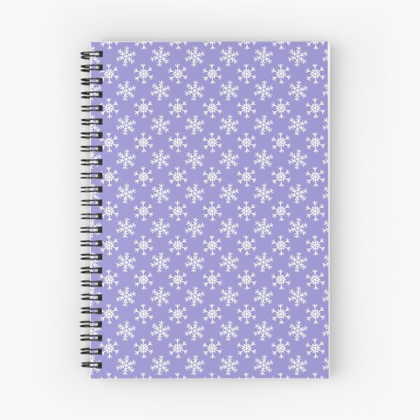 Item preview, White Snowflakes on a Purple Background designed and sold by cheeruplovely.
