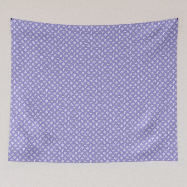 Item preview, White Snowflakes on a Purple Background designed and sold by cheeruplovely.