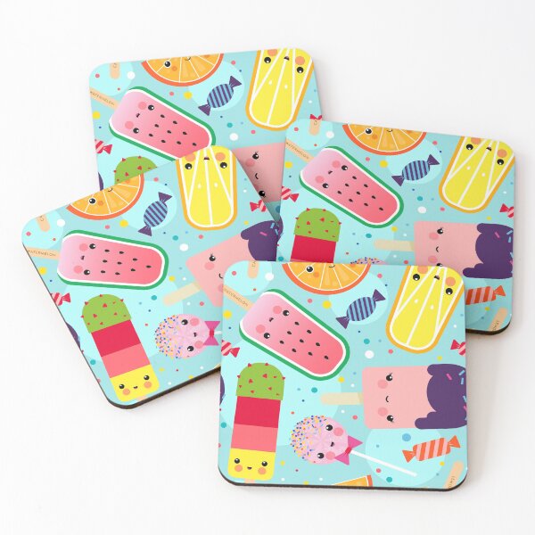 Item preview, Kawaii Ice Cream Day Pattern for Children designed and sold by Pia Kolle.