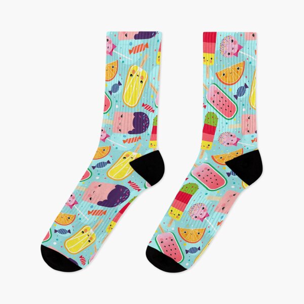 Item preview, Kawaii Ice Cream Day Pattern for Children designed and sold by Pia Kolle.
