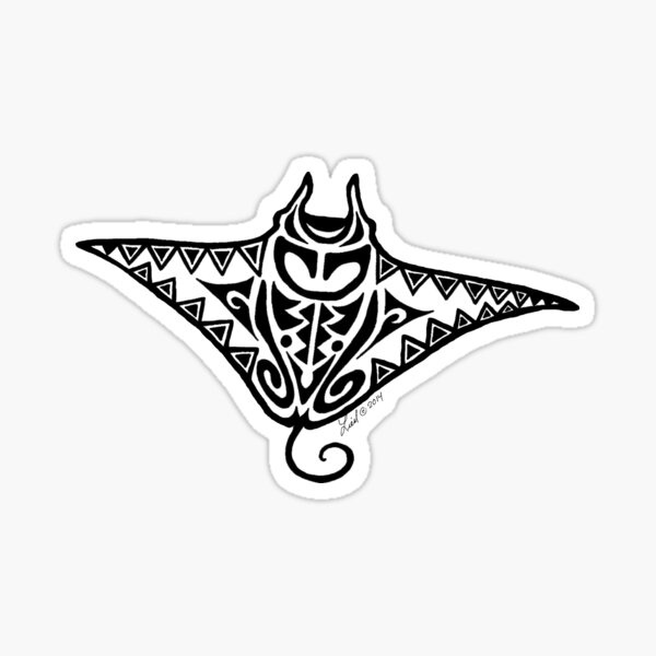 Ray Manta Modern Style Ornamental Tattoo Stock Vector (Royalty Free)  1268300920 | Shutterstock