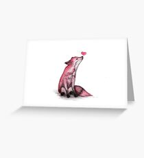 Fox Love Greeting Card