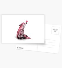 Fox Love Postcards